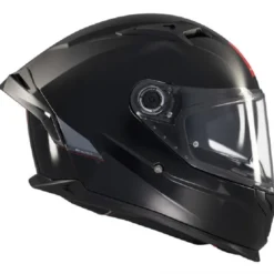 Casco Integrale Mt Helmets Ff128Sv Braker Sv Solid A1 Lucido Nero