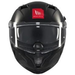 Casco Integrale Mt Helmets Ff128Sv Braker Sv Solid A1 Lucido Nero