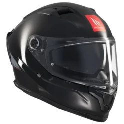 Casco Integrale Mt Helmets Ff128Sv Braker Sv Solid A1 Lucido Nero