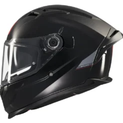Casco Integrale Mt Helmets Ff128Sv Braker Sv Solid A1 Lucido Nero