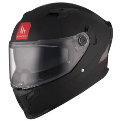 Casco Integrale Mt Helmets  Ff128Sv Braker Sv Solid A1 Opaco Nero Opaco