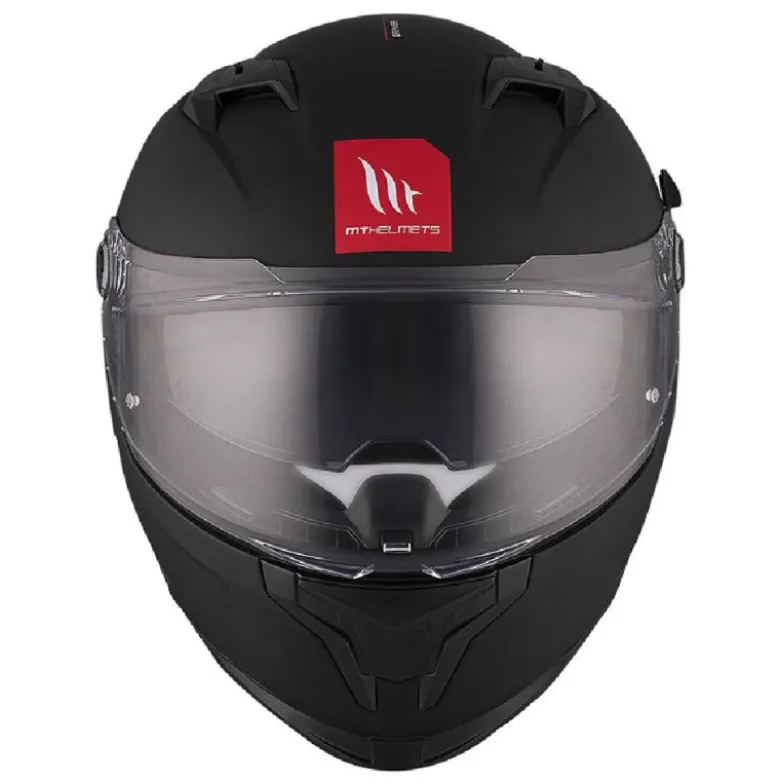 Casco Integrale Mt Helmets Ff128Sv Braker Sv Solid A1 Opaco Nero Opaco