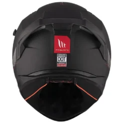 Casco Integrale Mt Helmets Ff128Sv Braker Sv Solid A1 Opaco Nero Opaco
