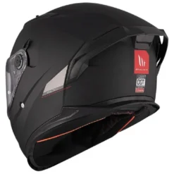 Casco Integrale Mt Helmets Ff128Sv Braker Sv Solid A1 Opaco Nero Opaco