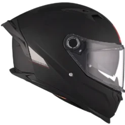 Casco Integrale Mt Helmets Ff128Sv Braker Sv Solid A1 Opaco Nero Opaco