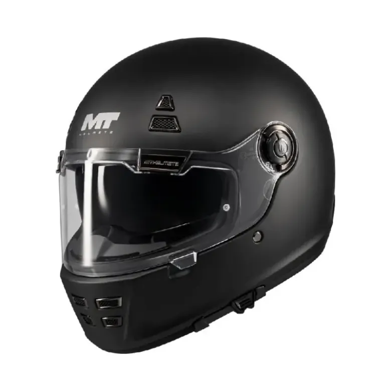 Casco Integrale Mt Helmets Ff119Sv Jarama A1 Sv Pure Opaco Nero