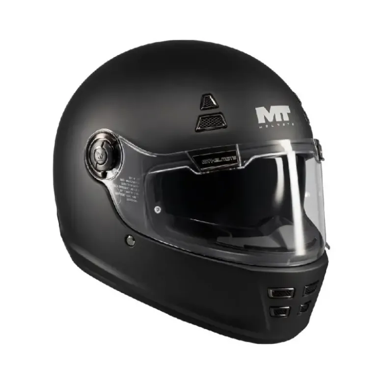 Casco Integrale Mt Helmets Ff119Sv Jarama A1 Sv Pure Opaco Nero