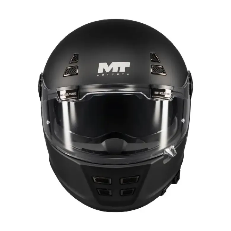 Casco Integrale Mt Helmets Ff119Sv Jarama A1 Sv Pure Opaco Nero