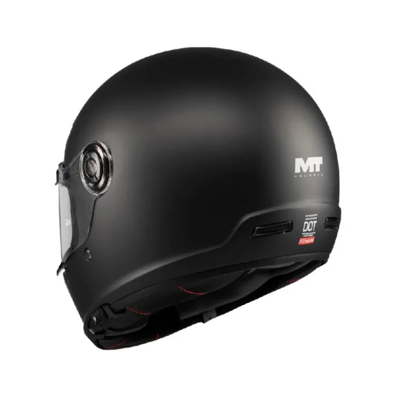Casco Integrale Mt Helmets Ff119Sv Jarama A1 Sv Pure Opaco Nero