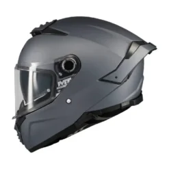 Casco Integrale Mt Helmets Ff118Sv Thunder 4 A2 Sv Pure Grigio Opaco