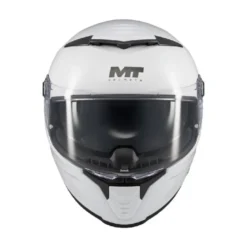 Casco Integrale Mt Helmets Ff118Sv Thunder 4 A0 Sv Pure Lucido Bianco