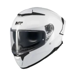 Casco Integrale Mt Helmets Ff118Sv Thunder 4 A0 Sv Pure Lucido Bianco