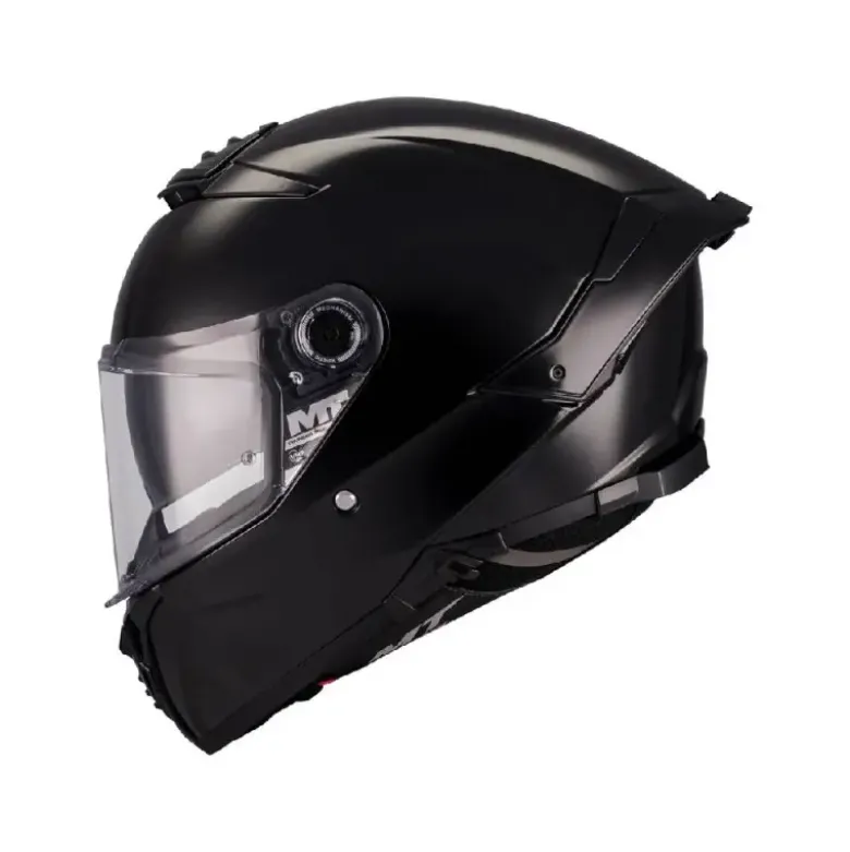 Casco Integrale Mt Helmets Ff118Sv Thunder 4 A1 Sv Pure Lucido Nero