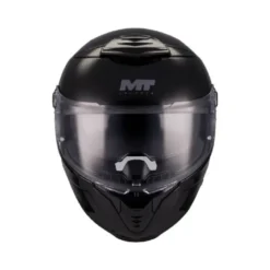 Casco Integrale Mt Helmets Ff118Sv Thunder 4 A1 Sv Pure Lucido Nero
