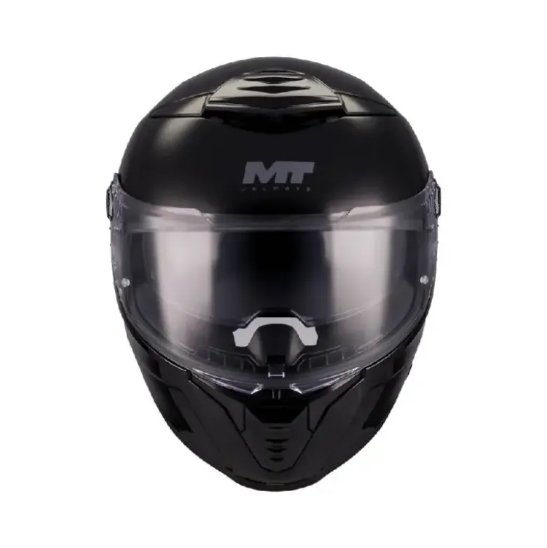Casco Integrale Mt Helmets Ff118Sv Thunder 4 A1 Sv Pure Lucido Nero