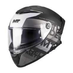 Casco Integrale Mt Helmets Ff118Sv Thunder 4 B2 Sv Waves Grigio Opaco