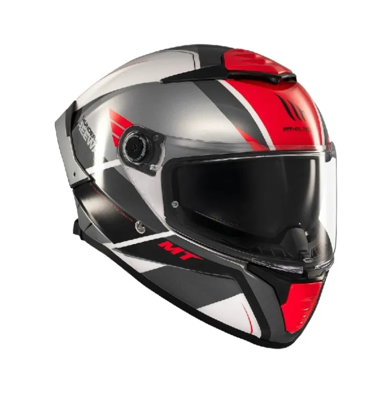 Casco Integrale Mt Helmets Ff118Sv Thunder 4 Sv A5 Freeway Lucido