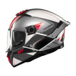 Casco Integrale Mt Helmets Ff118Sv Thunder 4 Sv A5 Freeway Lucido