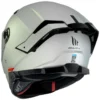 Casco Integrale Mt Helmets  Ff118Sv Thunder 4 Sv A0 Solid Perla Lucido Bianco
