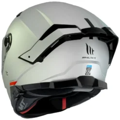 Casco Integrale Mt Helmets  Ff118Sv Thunder 4 Sv A0 Solid Perla Lucido Bianco