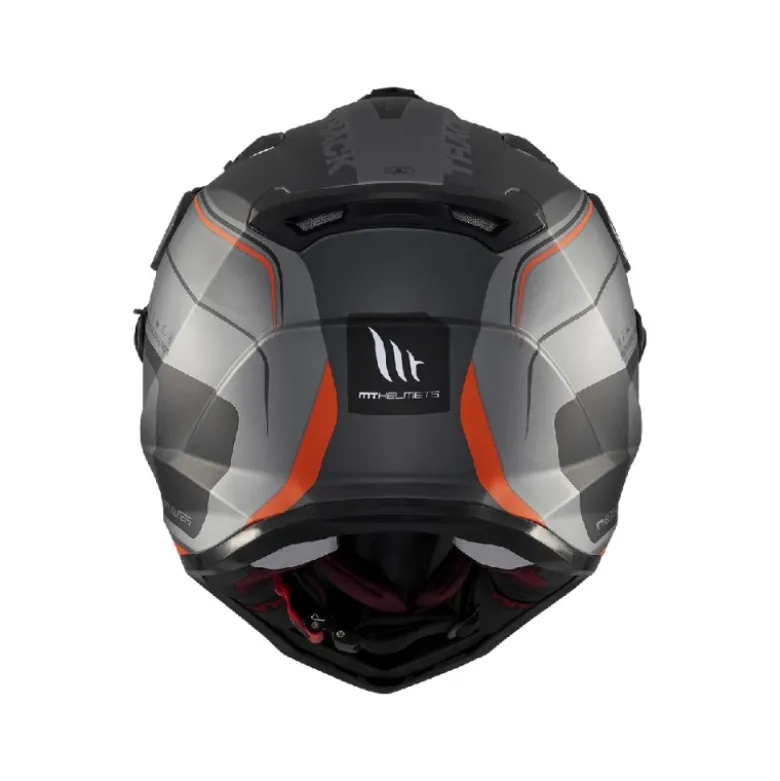 Casco Integrale Mt Helmets Hs218Sv Track B5 Sv Aries Lucido