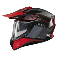 Casco Integrale Mt Helmets Hs218Sv Track B3 Sv Aries Lucido