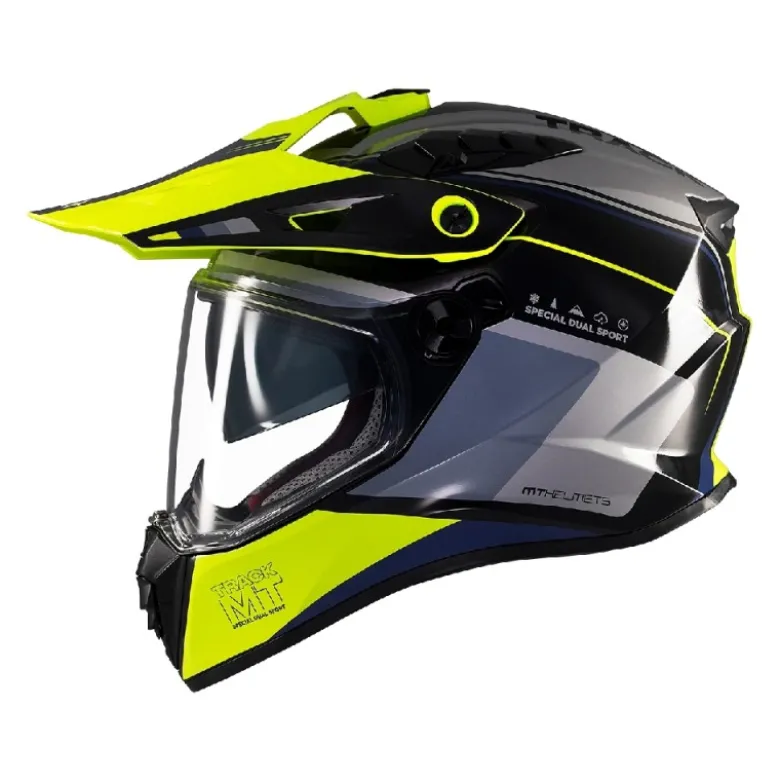 Casco Integrale Mt Helmets Hs218Sv Track B5 Sv Aries Opaco