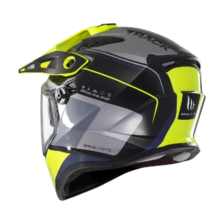 Casco Integrale Mt Helmets Hs218Sv Track B5 Sv Aries Opaco