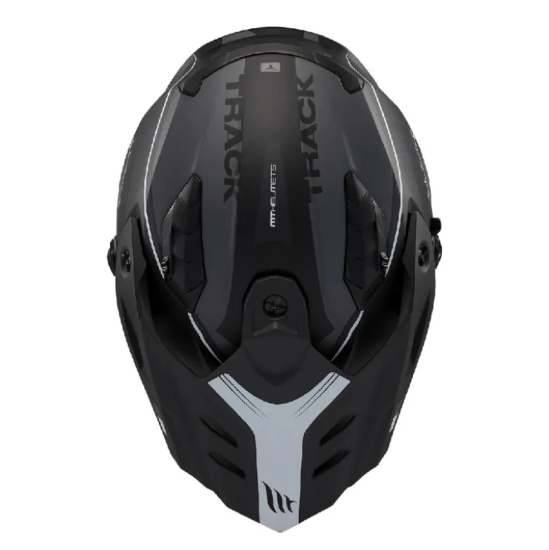 Casco Integrale Mt Helmets Hs218Sv Track B1 Sv Aries Opaco