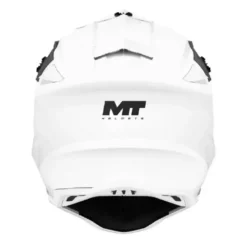 Casco Integrale Mt Helmets Mx802B Falcon S A0 Pure Bianco Lucido