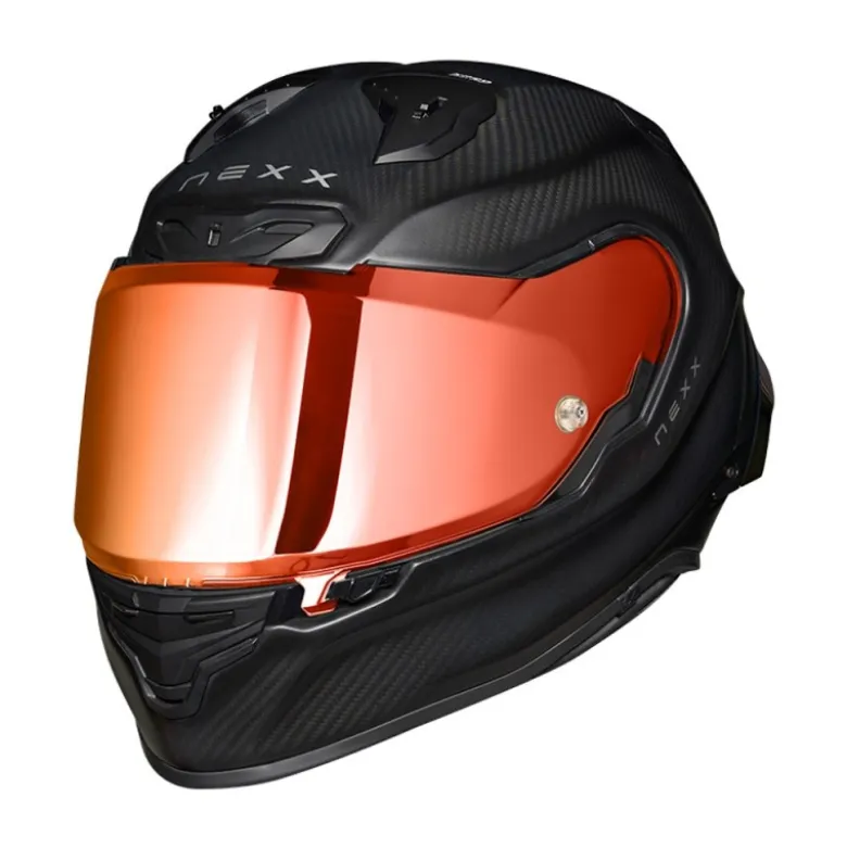 Casco Integrale Nexx X.R3R Zero Pro 2 Race Carbon Rosso Opaco