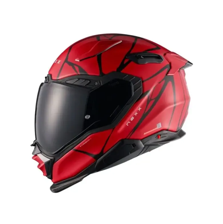Casco Integrale Nexx X.Wst3 B-Side Rosso Nero Opaco