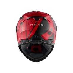 Casco Integrale Nexx X.Wst3 B-Side Rosso Nero Opaco