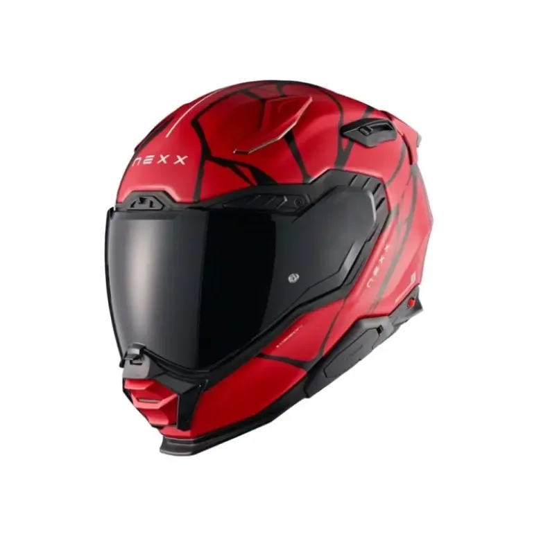 Casco Integrale Nexx X.Wst3 B-Side Rosso Nero Opaco