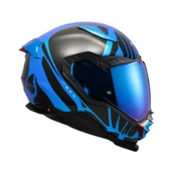 Casco Integrale Nexx X.Wst3 B-Side Sky Blu Nero Opaco