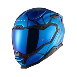 Casco Integrale Nexx X.Wst3 B-Side Sky Blu Nero Opaco