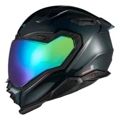 Casco Integrale Nexx X.WST3 Hadal Carbonio Blu Verde Acqua