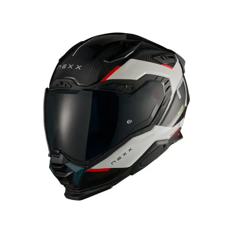 Casco Integrale Nexx X.Wst3 Manga Bianco Rosso