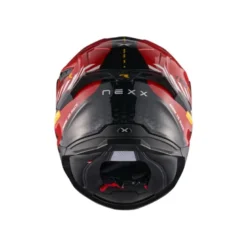 Casco integrale Nexx Y.100R Fade Rosso Nero