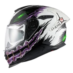Casco integrale Nexx Y.100R Night Rider Sport White