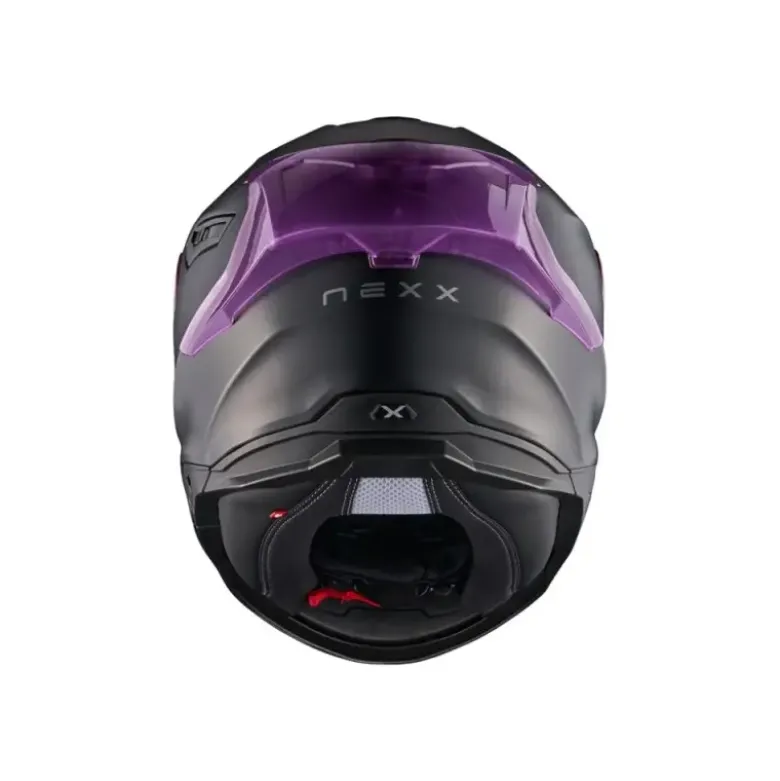 Casco integrale Nexx Y.100R Subsonic Nero Rosa Opaco