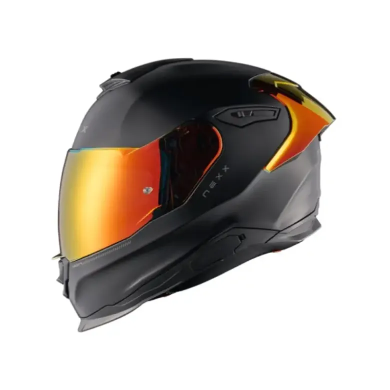 Casco integrale Nexx Y.100R Subsonic Nero Rosso Opaco