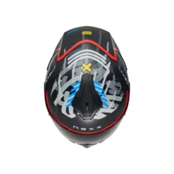 Casco integrale Nexx Y.100R Urbangram Nero Rosso Opaco