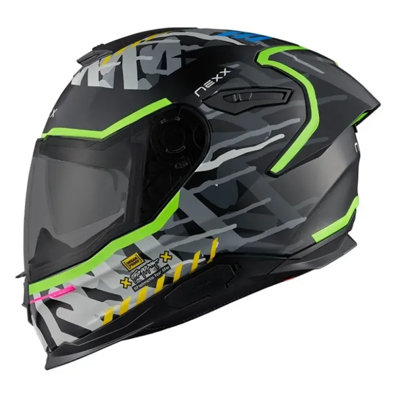 Casco integrale Nexx Y.100R Urbangram Sport Black Mt