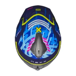 Casco integrale Nexx Y.100R Urbangram Sport Indigo Blue Mt