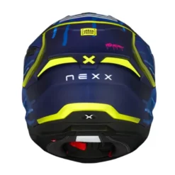 Casco integrale Nexx Y.100R Urbangram Sport Indigo Blue Mt