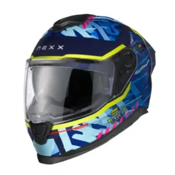 Casco integrale Nexx Y.100R Urbangram Sport Indigo Blue Mt