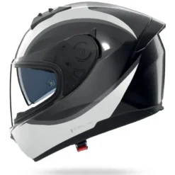 Casco Integrale Nolan N60-6 Bifase 350 Nero Bianco Lucido