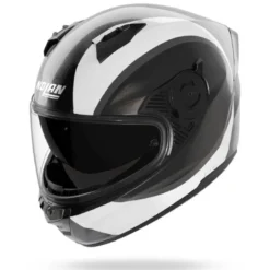 Casco Integrale Nolan N60-6 Bifase 350 Nero Bianco Lucido