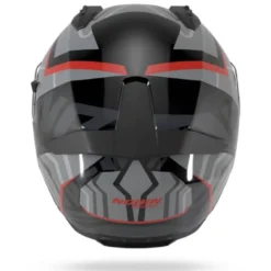 Casco Integrale Nolan N60-6 Eclettico 351 Nero Grigio Rosso Lucido